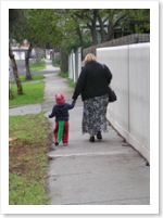 Bert And Nana Walk Home