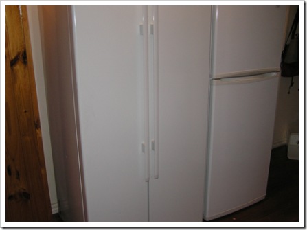 Wall of Fridge