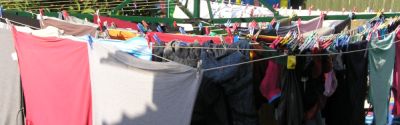 Happiness Is A Full Clothes Line